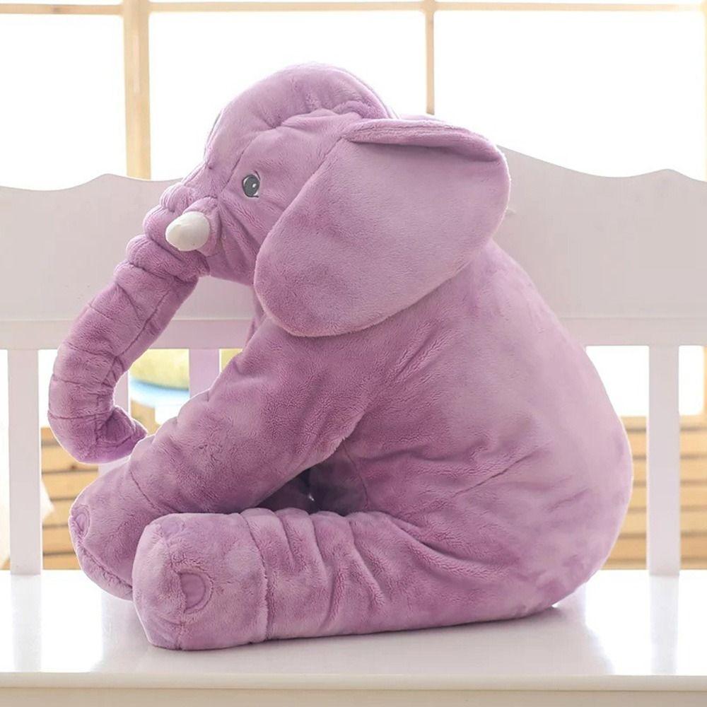 1Pc New Birthday Wedding Party Elephant Plush Doll Throw Toys Kawaii Animal Stitch Toy 40cm Super Cute Sleep Pillow