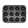12 Cavity Chestnut Shaped Bakeware Carbon Steel Chocolate Pan  Bakery Catering