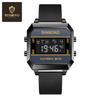 Multifunctional Waterproof Men's Sports Watch - Fashionable Electronic Design for Students