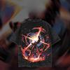 Anime Tengen Toppa Gurren Lagann Kamina Graphic T Shirt Men Women Washed Cotton Tshirts Vintage Casual Clothing Harajuku T-shirt