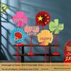 National Day Colorful Paper Fan Decoration Kit