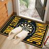 Throw darts Printed Rug Office Carpet Non-Slip Mat, Chair Rug Floor Covering for Gaming, Bedroom, Living Room , Home Decor Christmas Gift