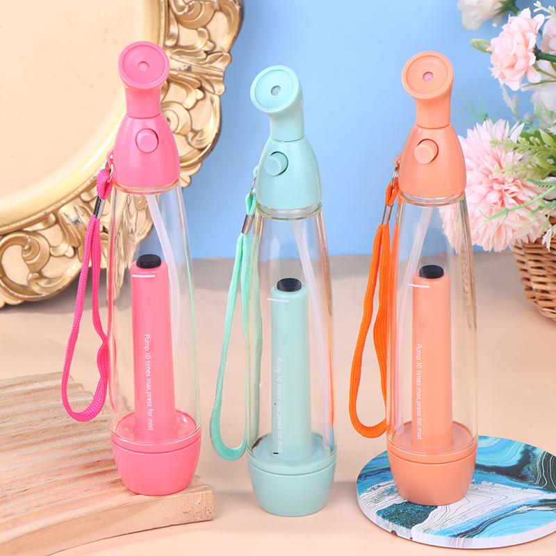 Abs Sprays Bottles Summer Mister Sprays Bottle Set Pump Mister Personal Cooling Device Empty Water Refillable