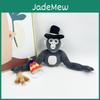 Neues Gorilla Tag Monke Plüschtier Stofftierpuppe mit Hut 25 cm groß