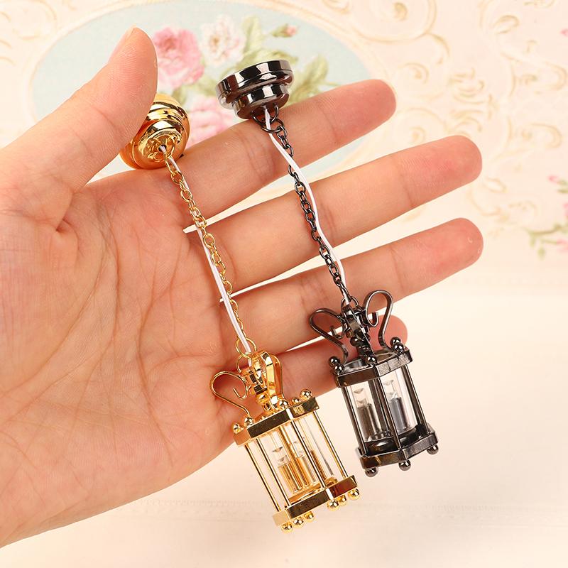 1:12 Dollhouse Miniature Ceiling Lamp Chandelier Led Wall Light Furniture Decor