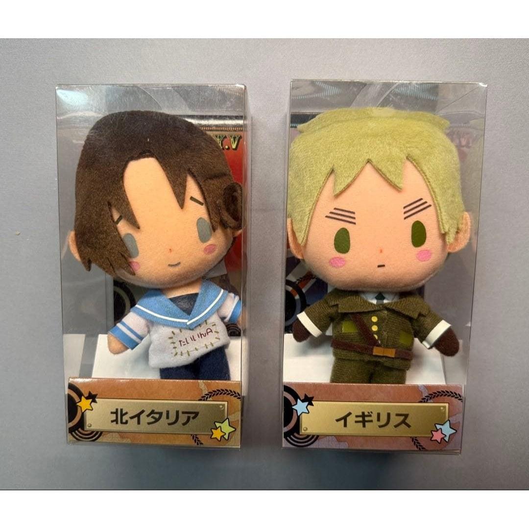 Hetalia Plush Toy North Italy England 2-Piece Set