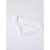 Men's New Spring Fall Slim Fit Vertical Striped V-Neck T-Shirt, Fashion Casual Sports Long Sleeve Tops