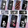 Gothic Fashion Skull Cover For OPPO Reno 12F 11F 13F 14F 8T 7 8 Lite 10 11 12 13 14 OPPO Find X9 X8 X6 X5 Pro Case