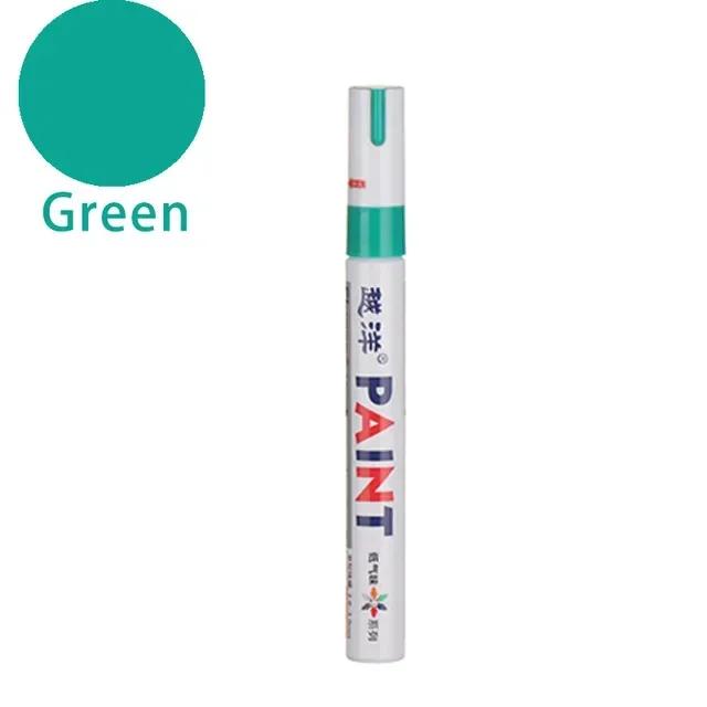 Marcador de Tinta Permanente de Borracha Impermeável Branco Multicolorido Desenho Pneu de Carro Sulco Ambiental Caneta Marcadora para Pintura de Pneus