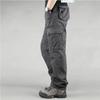 Men's Trendy Retro Straight-Leg Multi-Pocket Workwear Pants