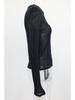 Autumn/Winter Solid Color Women's Hollow Knit Sweater - Casual Long-Sleeved Top