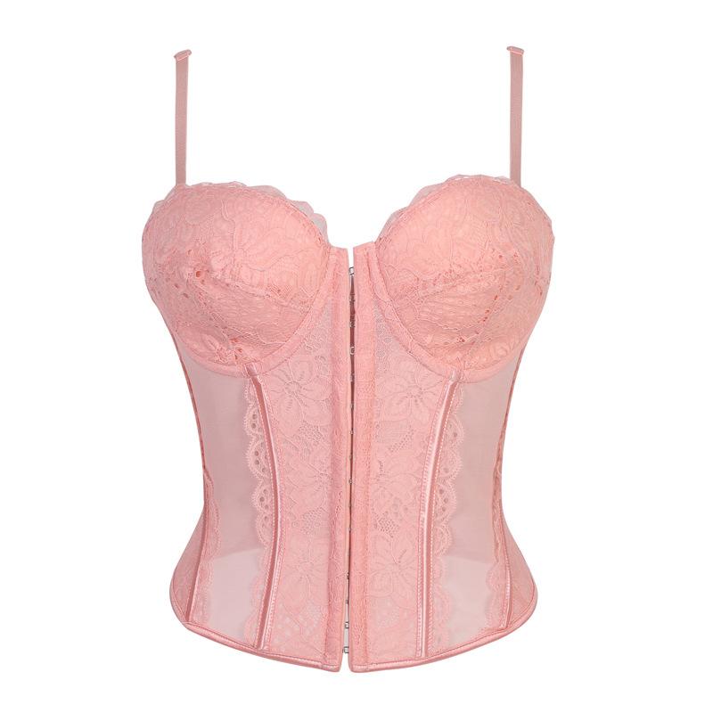 Women S Lace Boned Corset Top Slimming Shapewear For Evening Dress