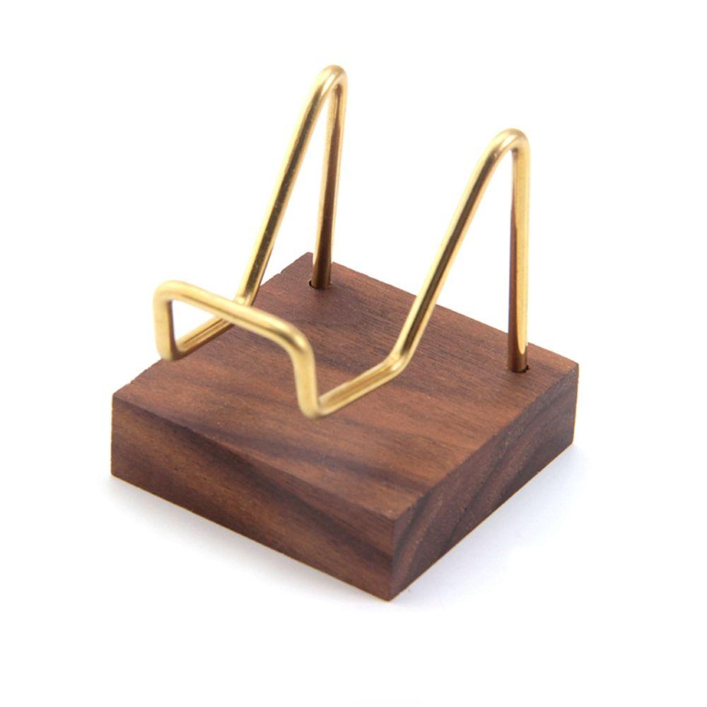 Walnut Base Ores Agate Rocks Home Decoraition Display Holder Mineral Stand Wood Support Base Rack