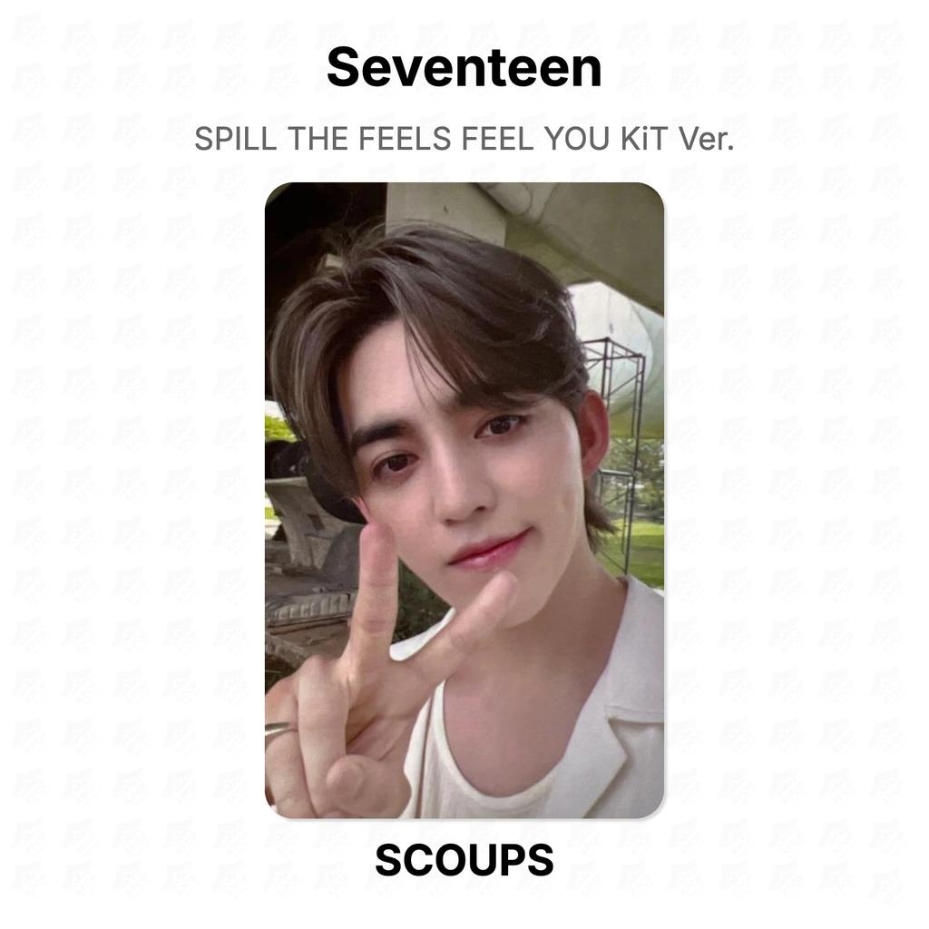 Seventeen SPILL THE FEELS FEEL YOU KiT Ver. Official Photocard