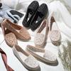Fashion Flats Shoes Women Hollow Out Slip On Casual Nurse Shoes Summer Loafers PVC Female Sandals Shallow Beach Breathable Zapatos