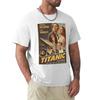 Brand Tshirt Men Cotton T-shirt Titanic T-Shirt Summer Clothes T-shirt Short Animal Print Shirt