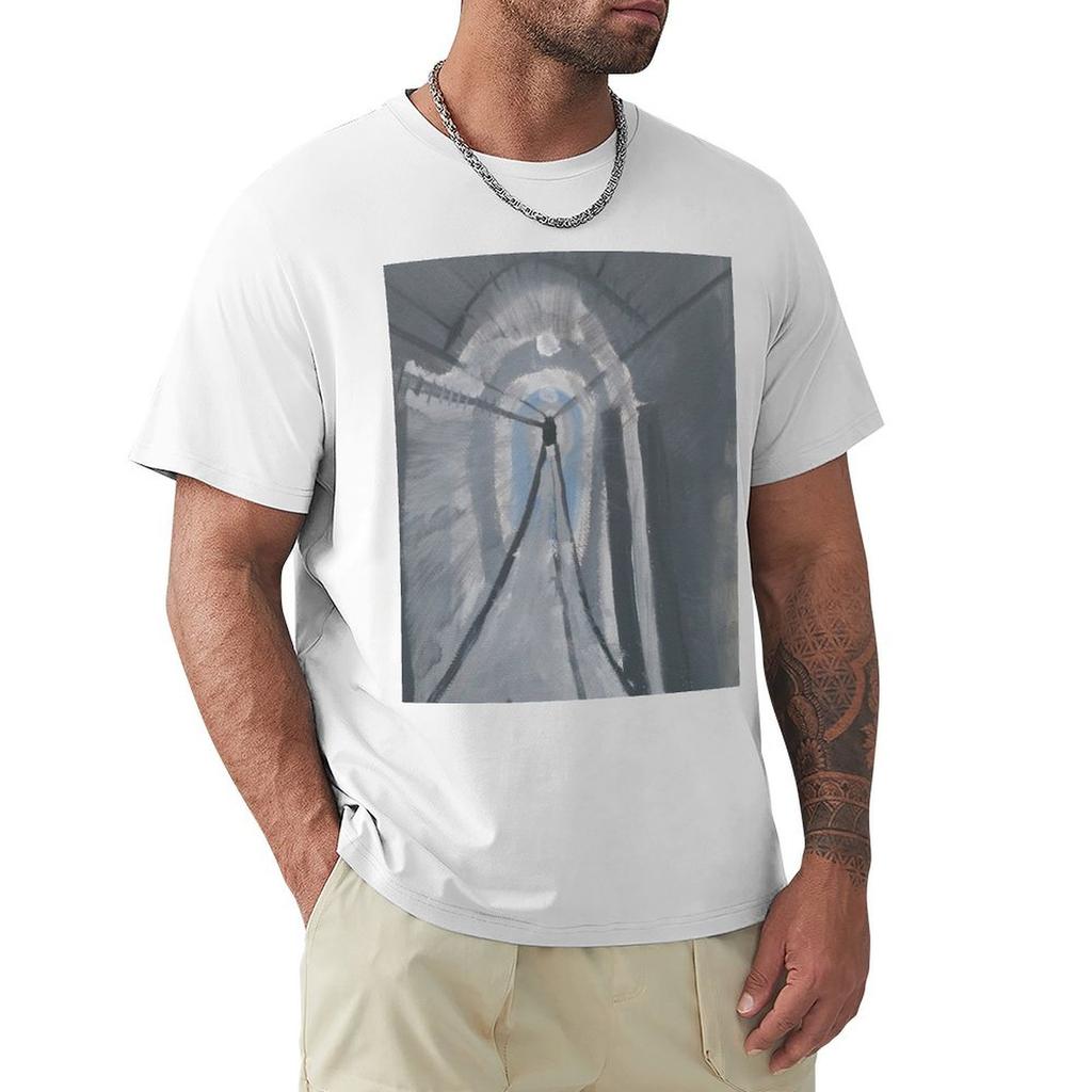 Darkness At The End Of The Tunnel Tshirt Casual All Match Tee Shirt For Unisex