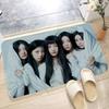 Kpop Group I-Illit Cute Girl Entrance Door Mat Nordic Style Home Doormat Bathroom-Toilet Mats Bedroom Hotel Decor Mat