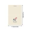 1Pc Message Cards Wedding Party Invitation Greeting Card Envelope Set Birthday Cards With Botanical Patterns