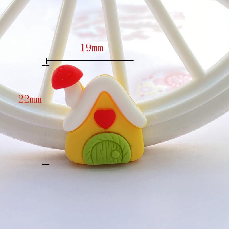 12 Stück Neue Niedliche Weihnachts-Serie Flacher Cabochon Scrapbooking Haarschleifen-Mittelteil Verzierungen DIY Zubehör F85