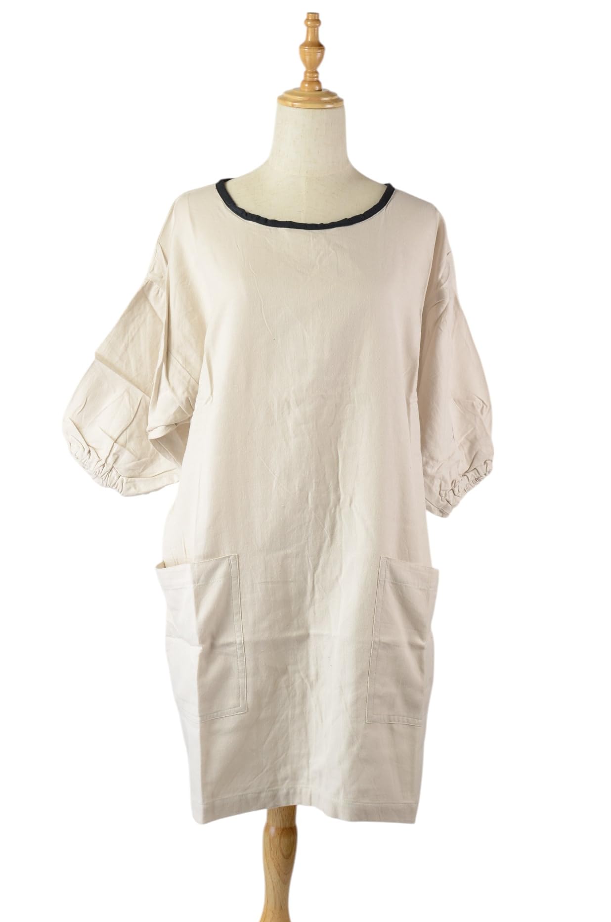 

Блузка с рукавами-фонариками Friends Hill цвета слоновой кости, Bonheur,