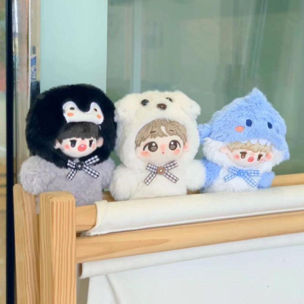 Cotton Plush Doll Bodysuit Mini Toys Accessories for Cotton Stuffed Dolls 10cm Cotton Doll