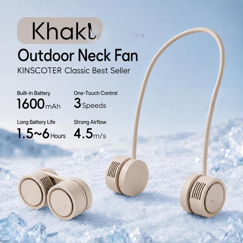 Yeni Asılı Boyun Fanı Taşınabilir Soğutma Fanı Hava Soğutucu USB Yapraksız Bladeless Boyun Bandı Mini Şarj Edilebilir Elektrikli Fanlar