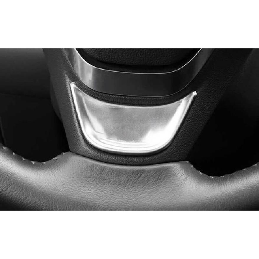 Car Steering Wheel U Type Cover Trim For Chevrolet Malibu 2016-2021 Silver Steel