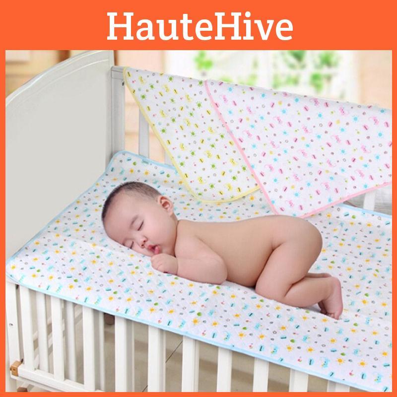 Bed Protector Sheet With Cotton Padding And Waterproof Layer For Baby And Kids