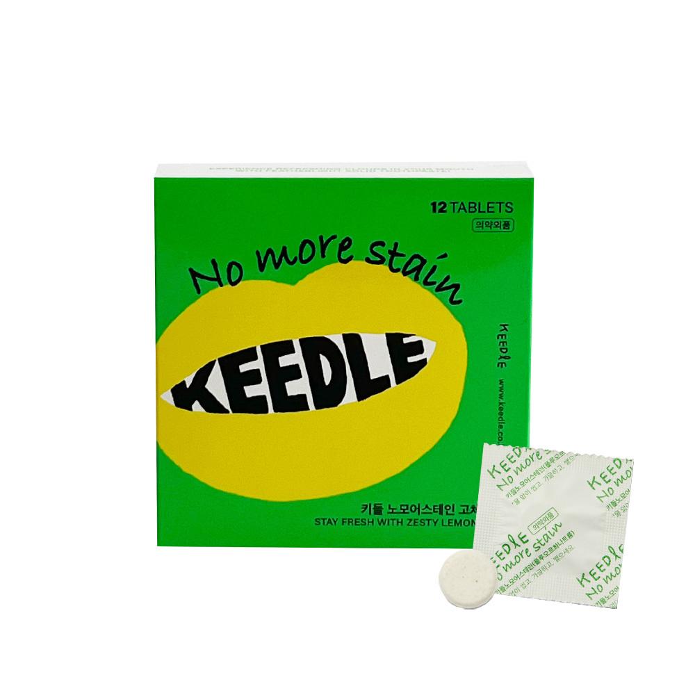 KEEDLE Solid Gargle 12-pack (Choose 1 of 3 Flavors: Lemon/Mint/Jasmine)