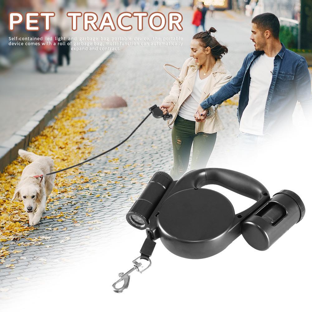 mounted retractable dog leash