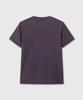 Daibeuin Washed Regular Fit T-Shirts (Dark Purple)