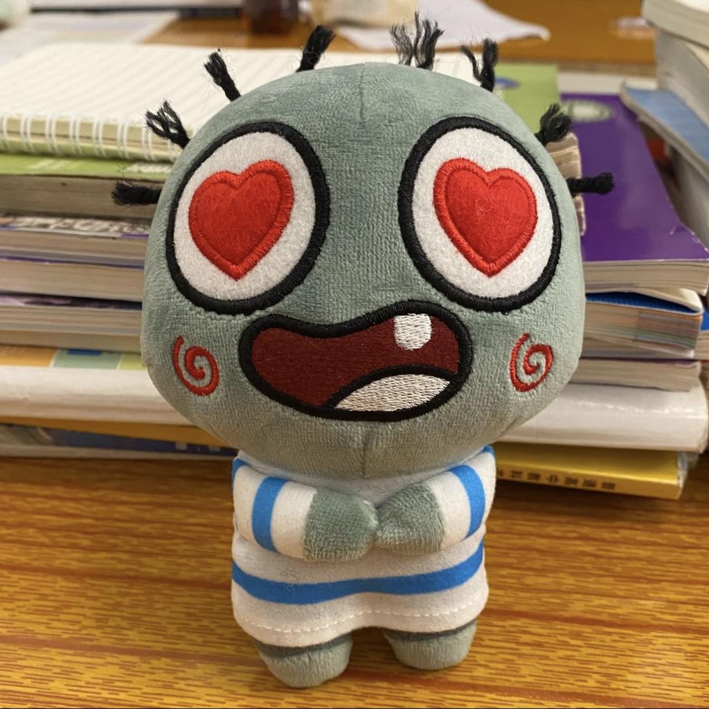 My Little Brother Worships You Zombie Doll Voice Pendant Ugly Cute Doll Plush Toy Bag Keychain