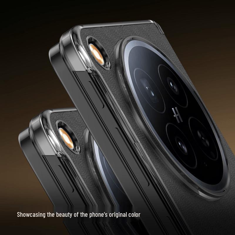 OPPO Find N6 Magnetisches Scharnier Faltbare Ledertasche