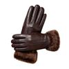 FullFinger Winter Gloves Windproof Leather WaterResistant for Driving, Biking,