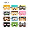 12pcs1pcs Minecraft Mask Cosplay Accessory Birthday Party Carnival Adult Kid