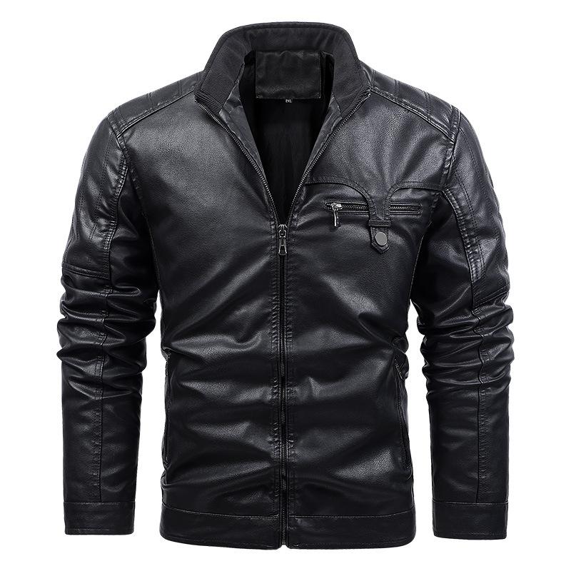 PU Leather Men's Jacket
