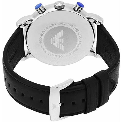 Emporio Armani AR1828 Men's Watch, Officially Imported, Black