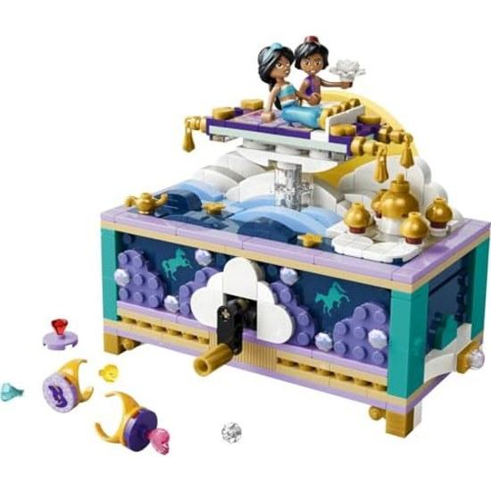 LEGO Disney Princess Jasmine Jewelry Box Toy Educational Block Gift Children 6 Years Old 7 8 9 Goods Interior Stylish 43295