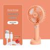 Portable USB Rechargeable Mini Handheld Fan - Compact Electric Fan for Desktop & Summer Cooling