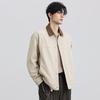 Men's Spliced Lapel Jacket