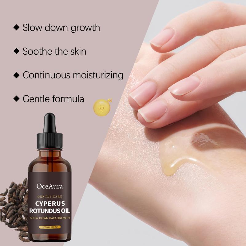 Oceaura Fragrant Aconite Treatment Oil Gently Nourishes Smooth Body Skin Cleansing Hair Removal Treatment Oil
