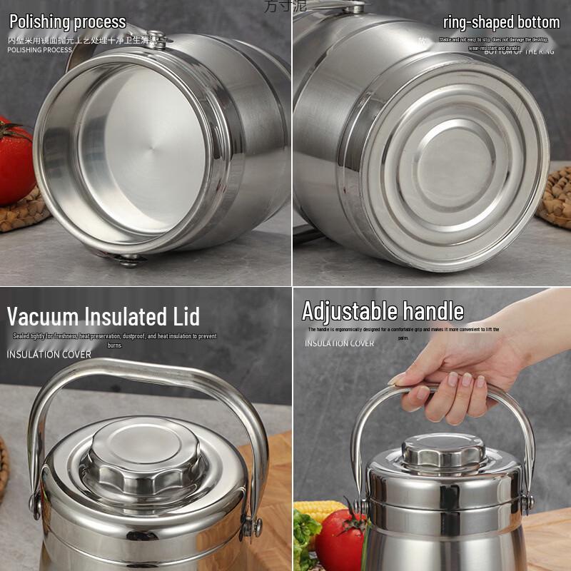 Jingzhou Stainless Steel Insulated Food Container