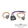 Set of 3 Connectors of Module Cooling Fan Control For INFINITI QX50 QX70 M37 M45