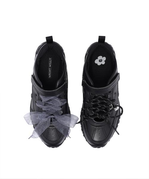 [Wakie Willie] Kite Mary Jane Sneakers Black [WA2503SN03BK]