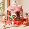 Kids Clip Doll Claw Machine Doll Grabber Arcade Crane Claw Machine with Music and Lighting Mini Doll Machine Toy Christmas Gift