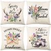 Spring New Style Pillow Garland Car Sofa Pillow Case Combination Bedroom Pillow Case