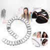 1 Yard (90cm) Rhinestone Chain Crystal Glass Trimming DIY Garment Accessories DecorationWhite