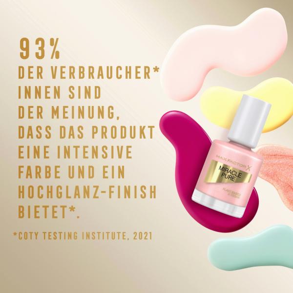 Max Factor Miracle Pure Nail Polish 202 Natural Pearl 12ml