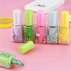 4 Pcs Highlighter Marker Highlighters Set Graffiti Markers Nail Polish Shape Highlighter Pen Marker Pen for Scrapbooking